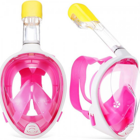 MASCARA SNORKEL ROSADA S/M