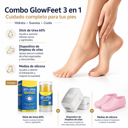 Kit de Cuidado para Pies 3 en 1
