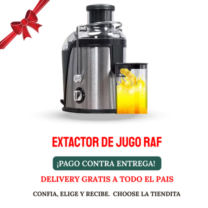 EXTRACTOR DE JUGOS RAF 450ML