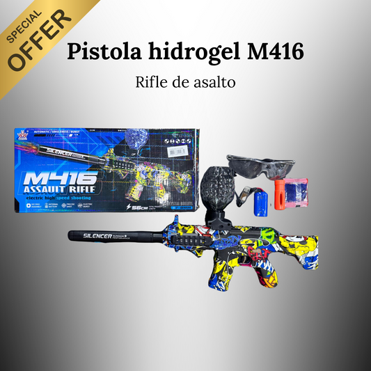 PISTOLA HIDROGEL M416 F11568