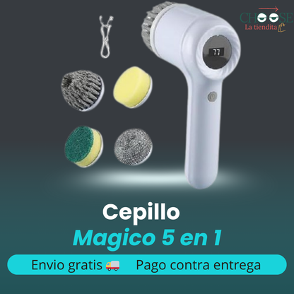 CEPILLO MAGICO 5 EN 1 LIMPIEZA