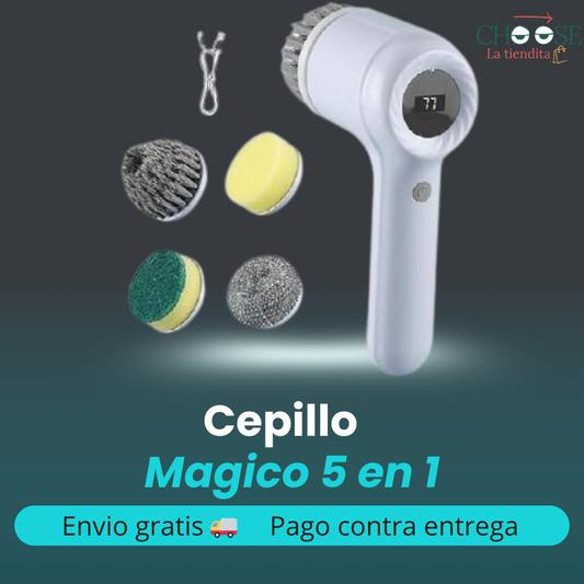 CEPILLO MAGICO 5 EN 1 LIMPIEZA