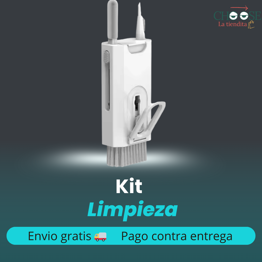 KIT DE LIMPIEZA ELECTRÓNICA 8 EN 1
