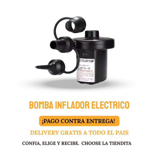 BOMBA INFLADOR ELECTRICA TWO WAY