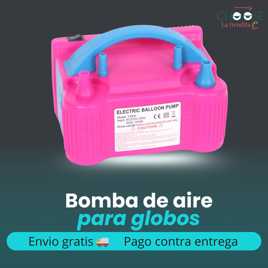 BOMBA DE AIRE PARA GLOBOS