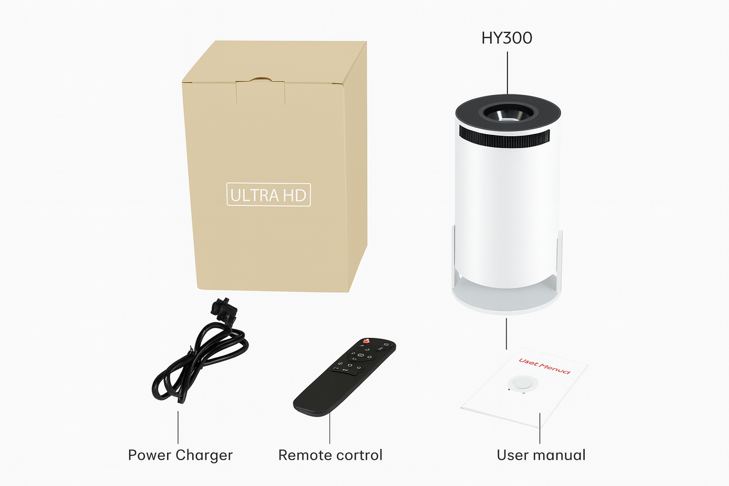 MINI PROYECTOR HY300 ULTRA HD