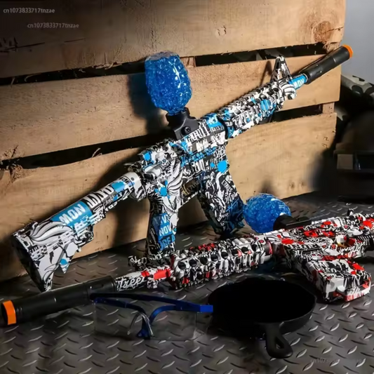 PISTOLA M4 VIPER DE HIDROGEL AUTOMATICA Y RECARGABLE