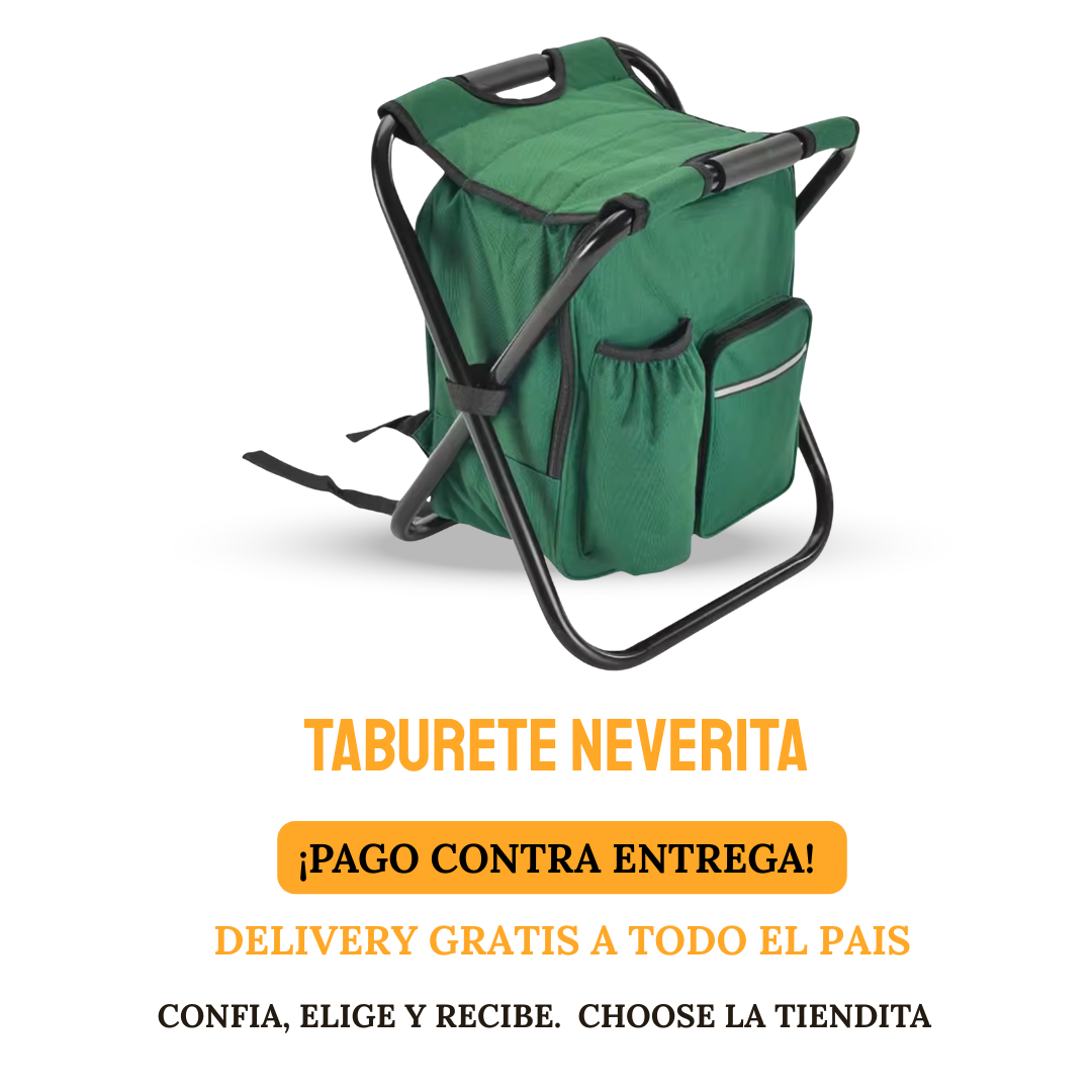 TABURETE NEVERITA TERMICA IMPERMEABLE PLEGABLE