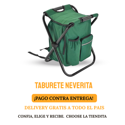 TABURETE NEVERITA TERMICA IMPERMEABLE PLEGABLE