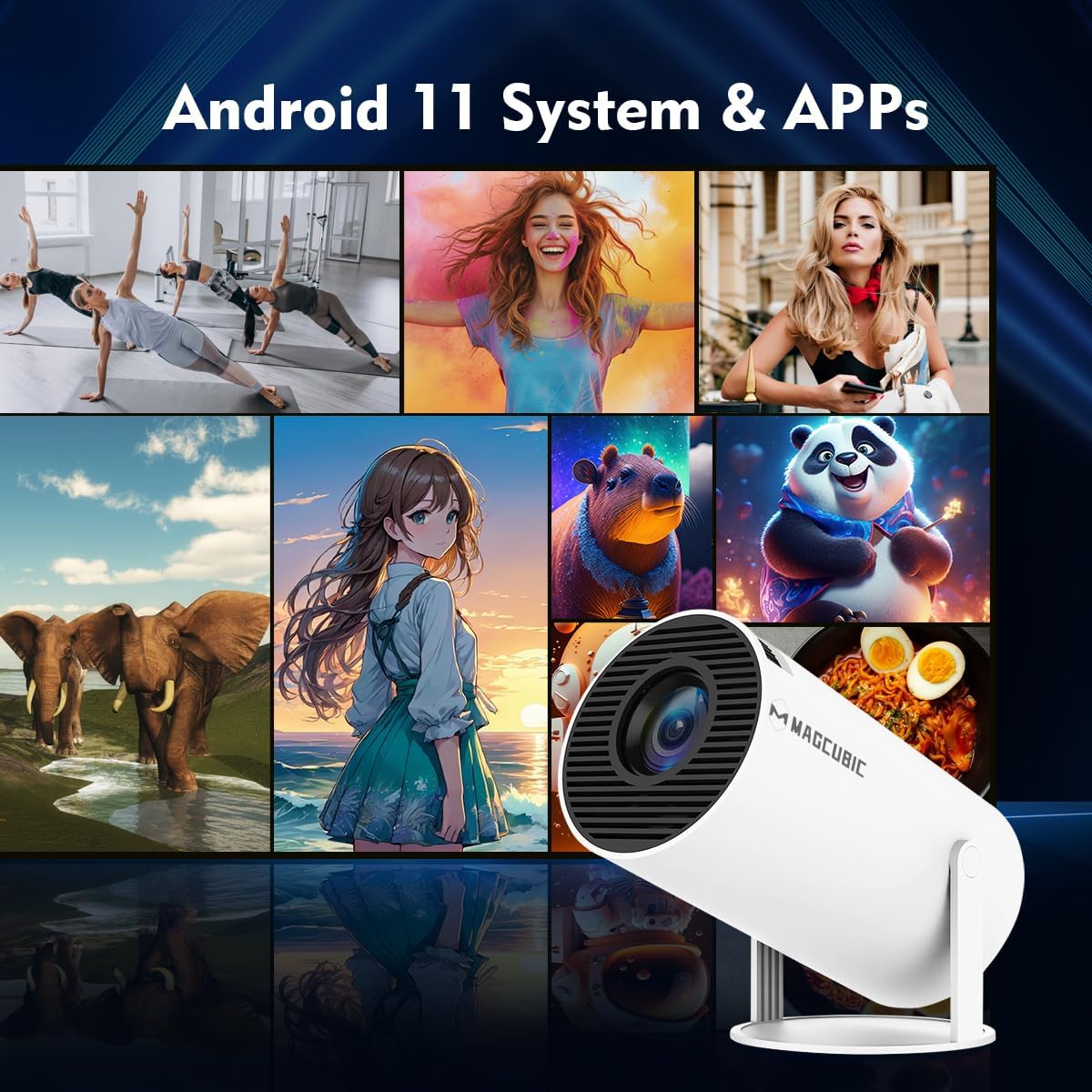 HY300PRO PORTABLE PROJECTOR