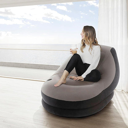 INTEX INFLATABLE CHAIR AND FOOTREST
