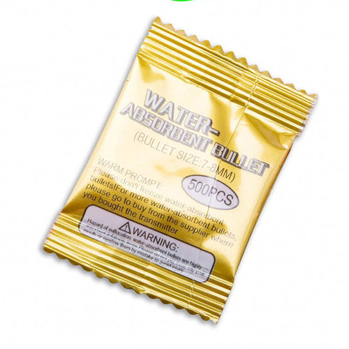 3 PAQUETES DE HIDROGEL 7-8MM (1500 UNIDADES )