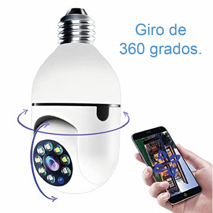 CAMARA DE SEGURIDAD TIPO BOMBILLO