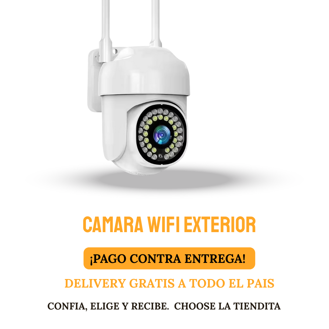 CAMARA WIFI EXTERIOR PTZ JORTAN