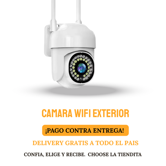 CAMARA WIFI EXTERIOR PTZ JORTAN