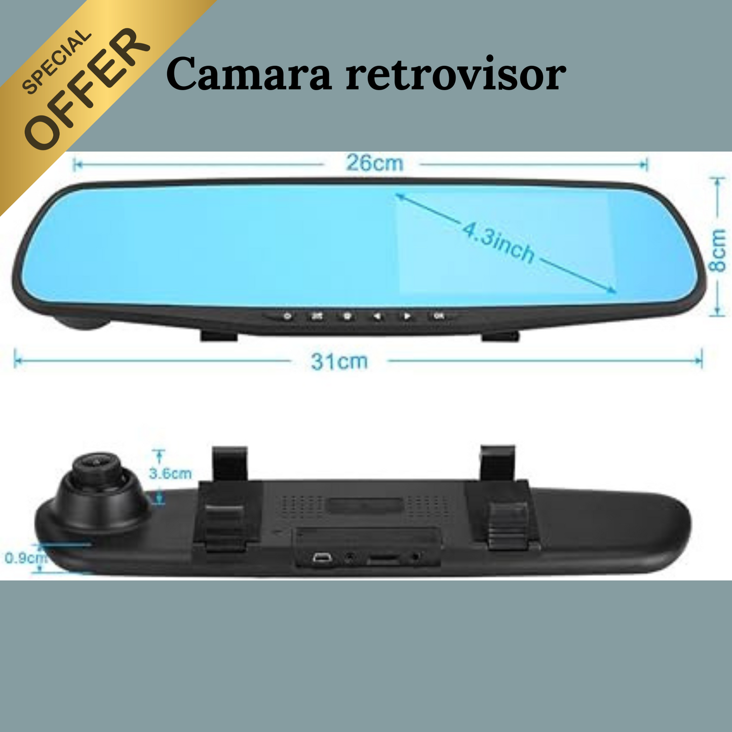 CAMARA PARA CARRO 3 EN 1
