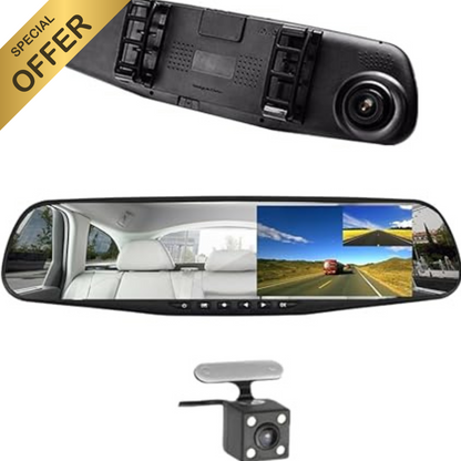 CÁMARA DE REVERSA TIPO ESPEJO CON CAMARA DE REVERSA