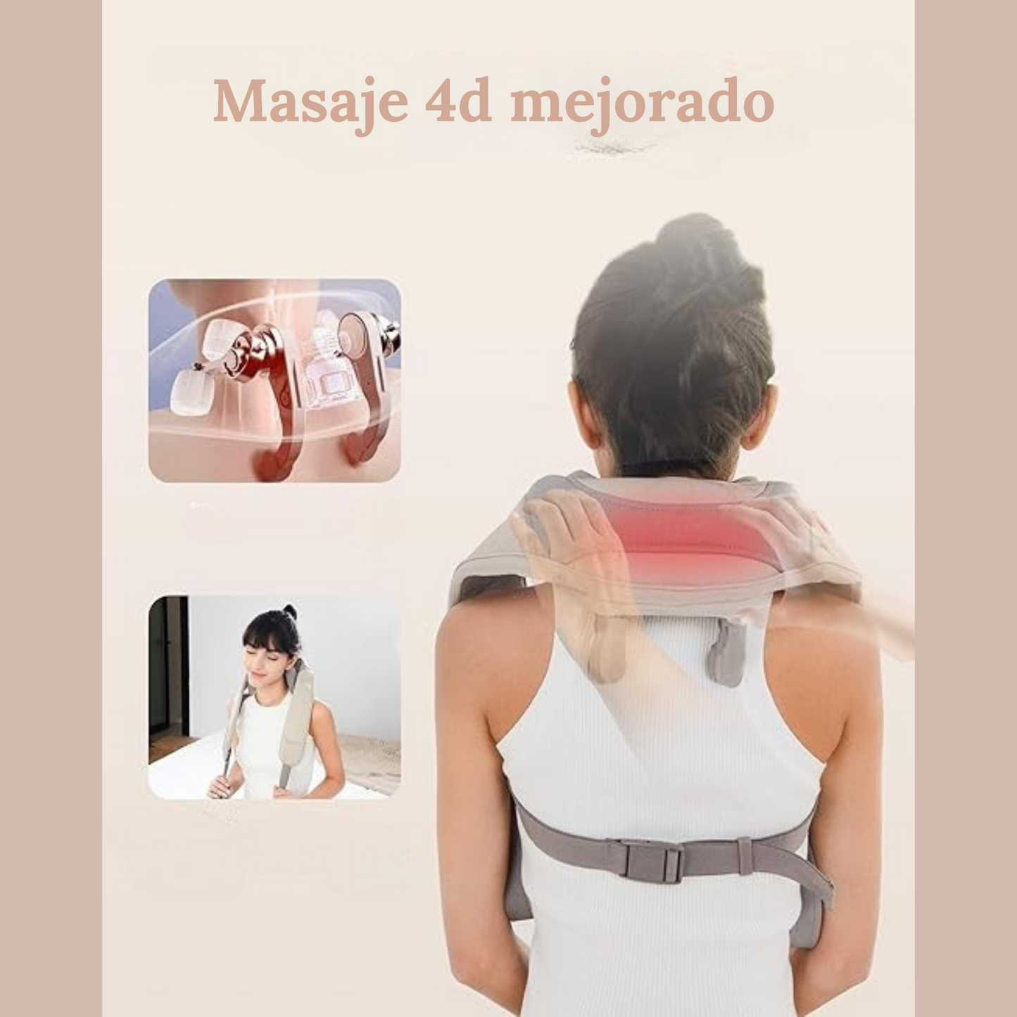MASAJEADOR DE CUELLO AJUSTABLE