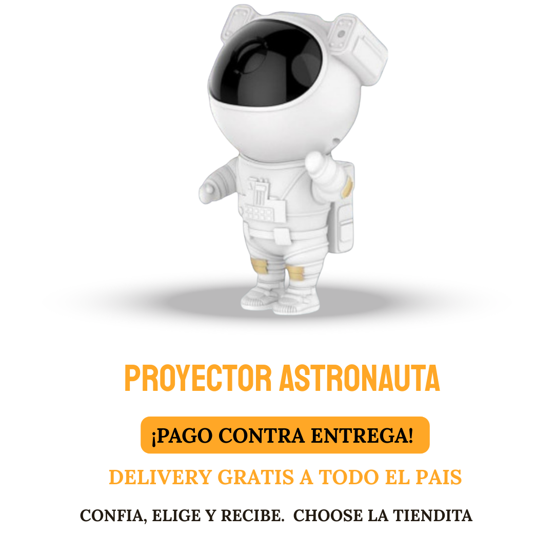 PROYECTOR DE ASTRONAUTA LUZ LED