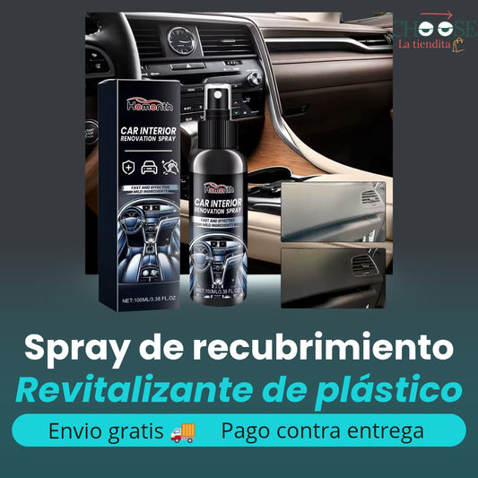 SPRAY DE RECUBRIMIENTO REVITALIZANTE DE PLASTICO